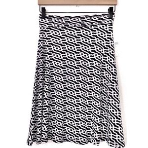 NWT LuLaRoe Azure Print Skirt